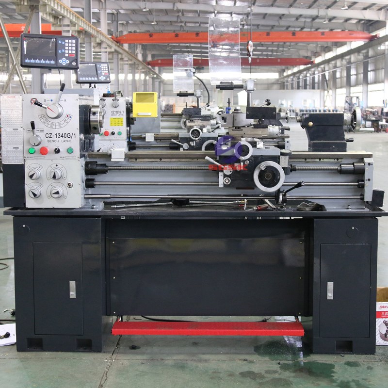 普车CZ1340G/1台式车床小型车床仪表车床卧式平床身硬轨普通车床