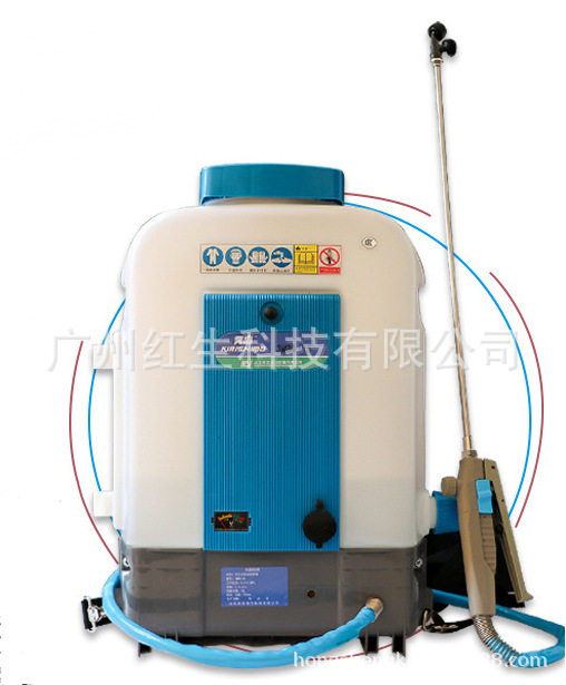 雾岛3WBD-15电动常量喷雾器15升便携式背负式滞留喷洒园林雾化机