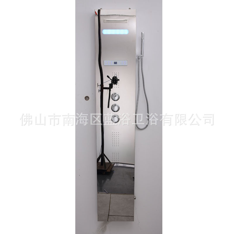 便宜蒸汽浴室方案健身房酒店美容院304多功能蒸汽淋浴柱针刺按摩