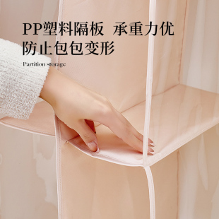包包收纳神器衣柜宿舍放包包置物架悬挂家用双面挂包整理收纳挂袋