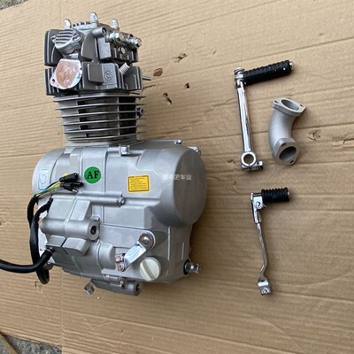 YX银翔140ckc油冷发动机 越野摩托车改装汽油机脚启动发动机配件