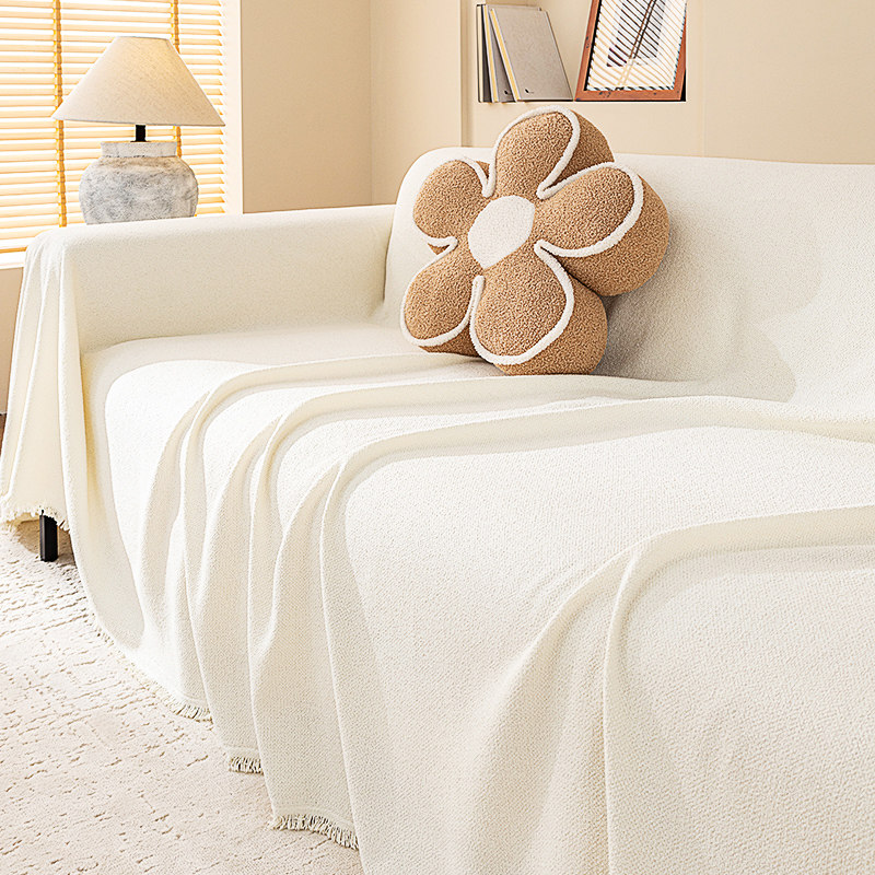 法式奶油风沙发巾一整张全盖沙发套新款防水防尘罩全包万能防猫抓,居家布艺,沙发套,淘宝优惠券,粉丝福利购,淘宝优惠卷