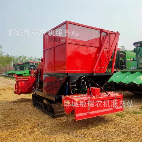 小型地滚刀旋耕一体收割机适用各种地形捡拾倒伏地滚刀青储机