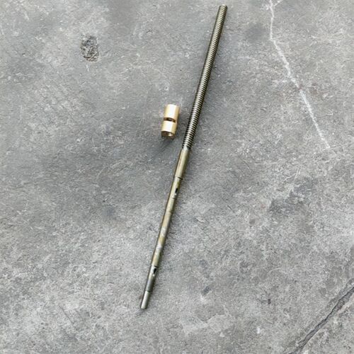 武汉汉口机床C6140HK/6150HK车床配件中丝杆总长V755/中螺母