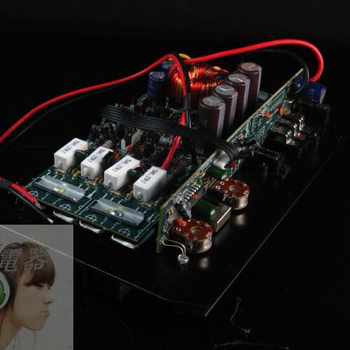 USB大功率500kW汽车低音炮功放板12V10寸12寸重低音车载家用功放R
