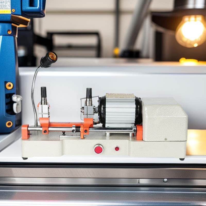 配钥匙机多功能钥匙复制机自动精准单刀配钥匙设备卧式开齿钥匙机