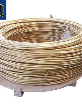 CuZn36铜线铜锌合金规格0.02-26mm黄铜丝弹簧冷镦铆钉智造用