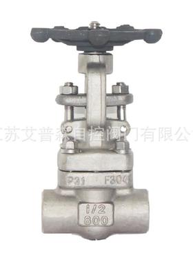 J11/61W-800LB手动截止阀F304不锈钢螺纹焊接高温高压气体截止阀