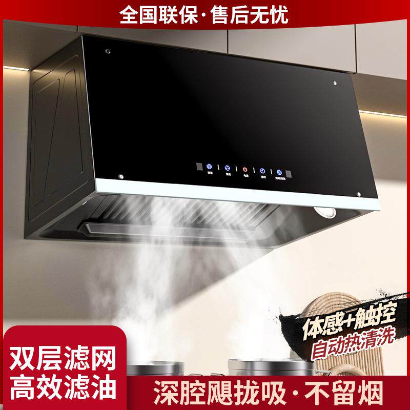 大吸力抽油烟机家用厨房出租房中式小型老式欧式顶吸油烟机