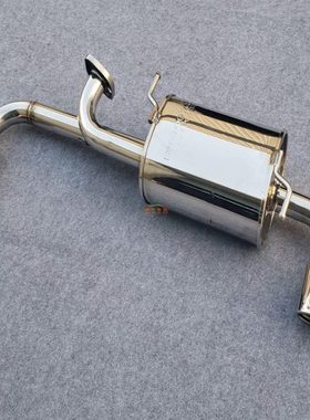 ABG 吉姆尼改装排气管 不锈钢汽车M鼓双边2出尾段动力声浪 后段