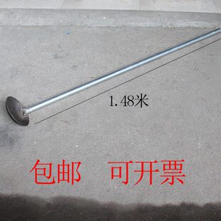 长柄钢板铁勺漏勺铁瓢大铁勺户外锅清理下水道淤泥挖泥土掏粪勺子