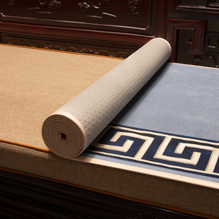 家用客厅盖布高端防滑盖巾定制 雪尼尔座垫靠背巾红木沙发垫新中式