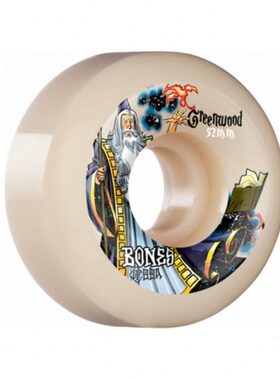 进口BONES STF 滑板轮 MADE IN USA双翘平地碗池专业动作轮硬轮子