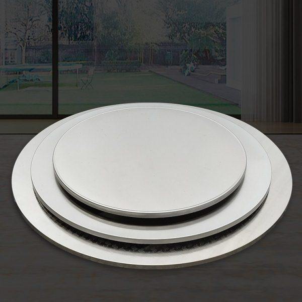 不锈钢圆桌面圆形单独面板金属吃饭餐桌家用酒店圆台面大转盘12人,住宅家具,不锈钢/PVC餐桌,淘宝优惠券,粉丝福利购,淘宝优惠卷