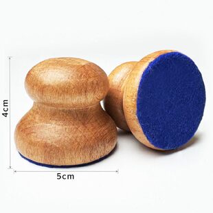 凝胶版画木马莲明胶版画木蘑菇版画拓印工具