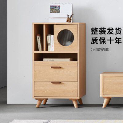 客厅电视柜边柜电视墙立柜北欧现代简约侧柜落地卧室收纳储物柜