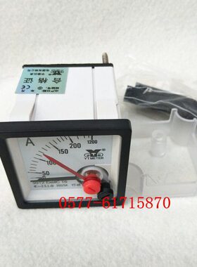 99T2 双针电压电流表200/5 1200A电磁内磁式交流仪表