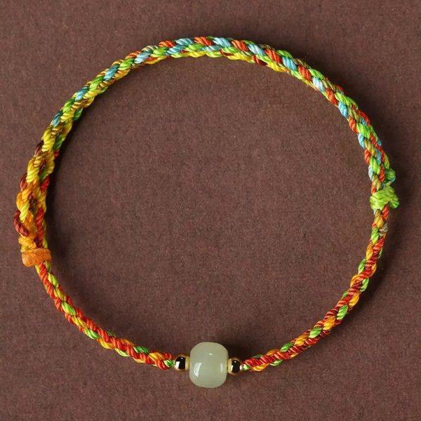 端午节五彩绳儿童手工编织手绳和田玉五色绳时尚简约,饰品/流行首饰/时尚饰品新,其他DIY饰品配件,淘宝优惠券,粉丝福利购,淘宝优惠卷