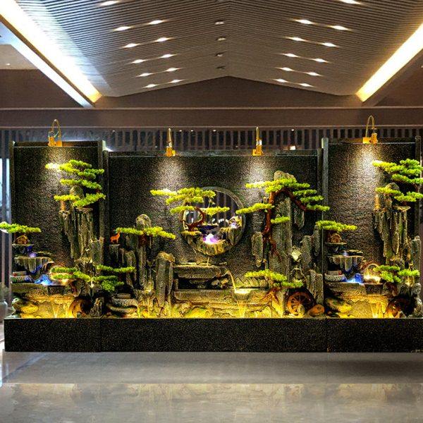 户外庭院落地装饰水幕墙流水摆件假山喷泉水景观大厅会所客厅造景,家居饰品,户外/庭院摆件,淘宝优惠券,粉丝福利购,淘宝优惠卷