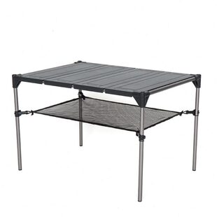 黑鹿几何折叠桌户外便携桌子轻量化铝合金桌登山徒步背包桌子便携