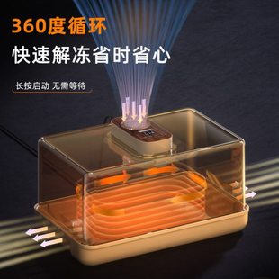 解冻器大容量解冻肉类家用急速解冻实物恒温温控解冻神器化冰保鲜