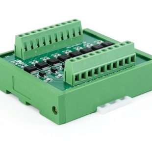 PLC输出放大板漏型NPN输入PNP输出黑色款 功率板 绿色款