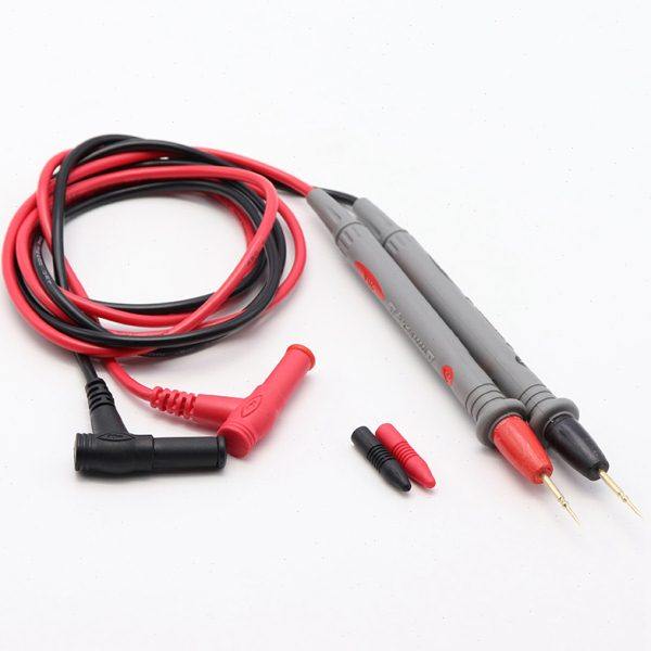 镀金铜针表笔 特尖 特细1000V 20A 高精度高档万用表笔