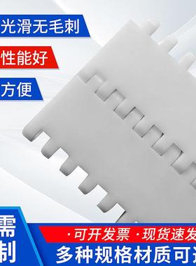 供应耐高温网带XW600-1OPB白色PP网带节距50.8