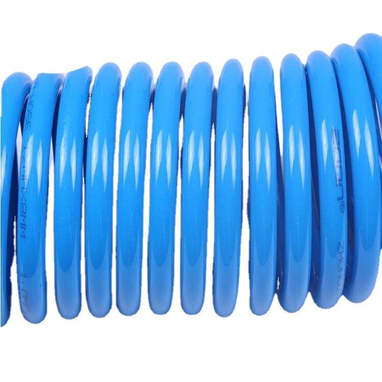 耐老化高温PA尼龙螺旋弹簧伸缩防爆气管挂车气管半挂车货车高压管