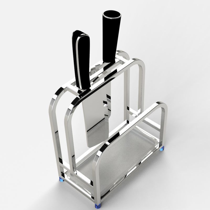 304不锈钢刀架砧板架厨房置物架子用品案板菜板收纳架子刀座刀具