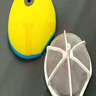 海陵M4M5MX6越野摩托车空气滤芯海绵进气滤清器华阳T47过滤罩通用