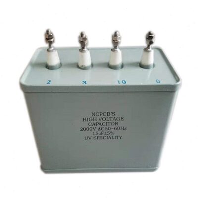 15uf2000v电容3KW5.6KWuv灯专用15UF2500V紫外线灯汞灯交流电容器