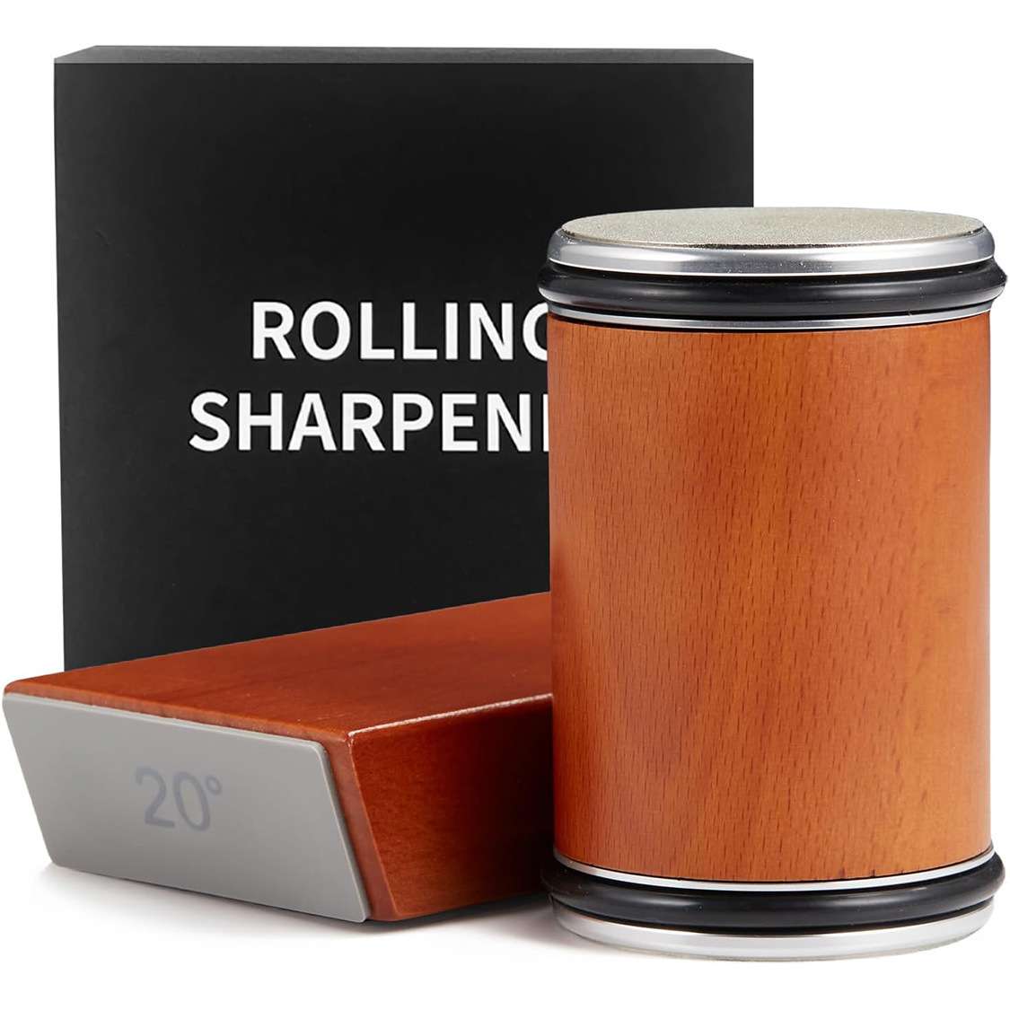 Rolling Knife Sharpener滚动磨刀器套装滚轮磨刀石新式磨刀