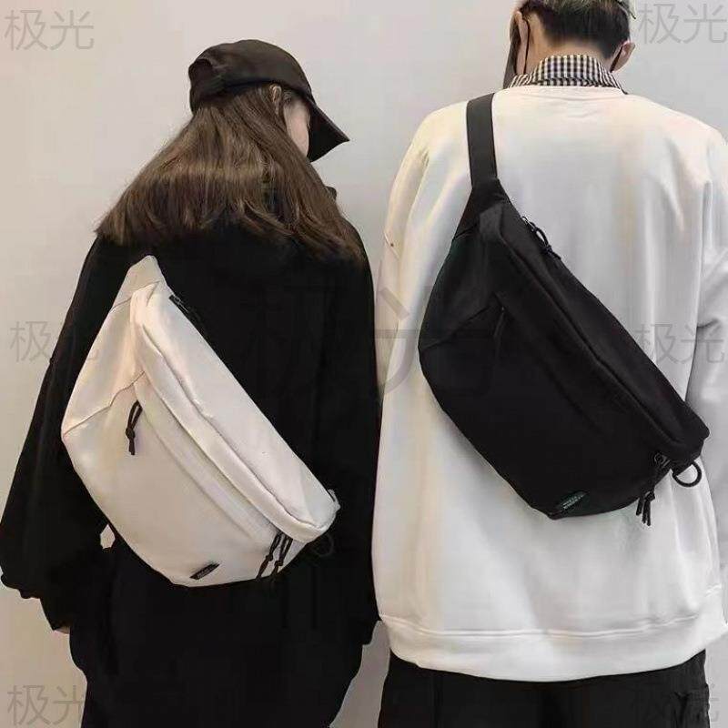 斜挎包大容量男款ins运动百搭男包休闲胸包学生旅行腰包单肩背包