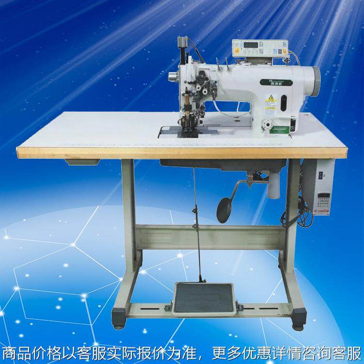 872带刀拉链双针车机 箱包皮革同步切边车工业缝纫机厂家,生活电器,缝纫机/缝绣一体机,淘宝优惠券,粉丝福利购,淘宝优惠卷
