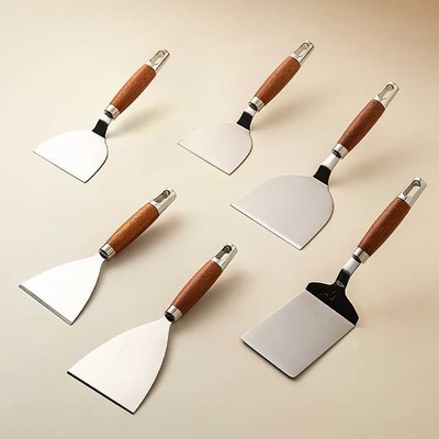 不锈钢煎铲提拉米苏专用铲子铁板烧摊煎饼冷面鸡蛋饼工具平铲牛排