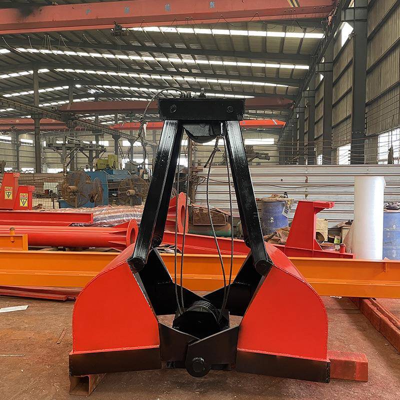 单绳悬挂抓斗机械抓斗0.5-8立方四绳抓斗无线遥控双瓣抓斗