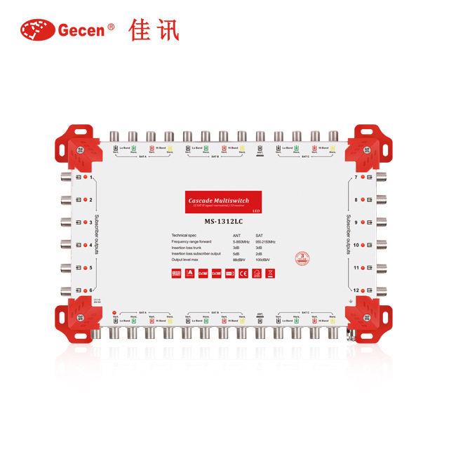 卫星13进16出多路信号切换开关13inmultiswitch12sat+1antinput