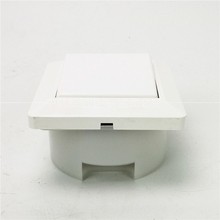 船用舱室嵌入式墙壁开关HE-2N-1/2单开单双联双开一开双控250V16A