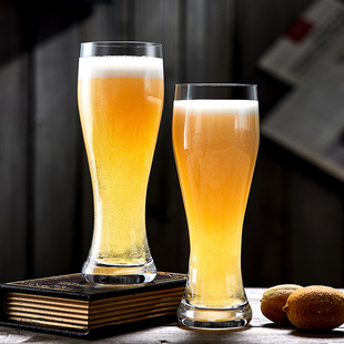 啤酒杯商用扎啤杯子大容量创意网红精酿水晶杯子 轻奢高档2024新款
