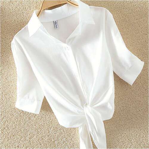 Casual ops And Blouses Women Blusas New 100% Cotton Womens B