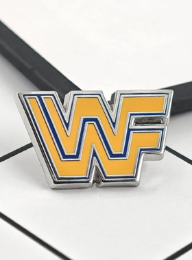 美国职业摔角娱乐公司 WWE前身 WWF世界摔角联盟时代经典官方标志
