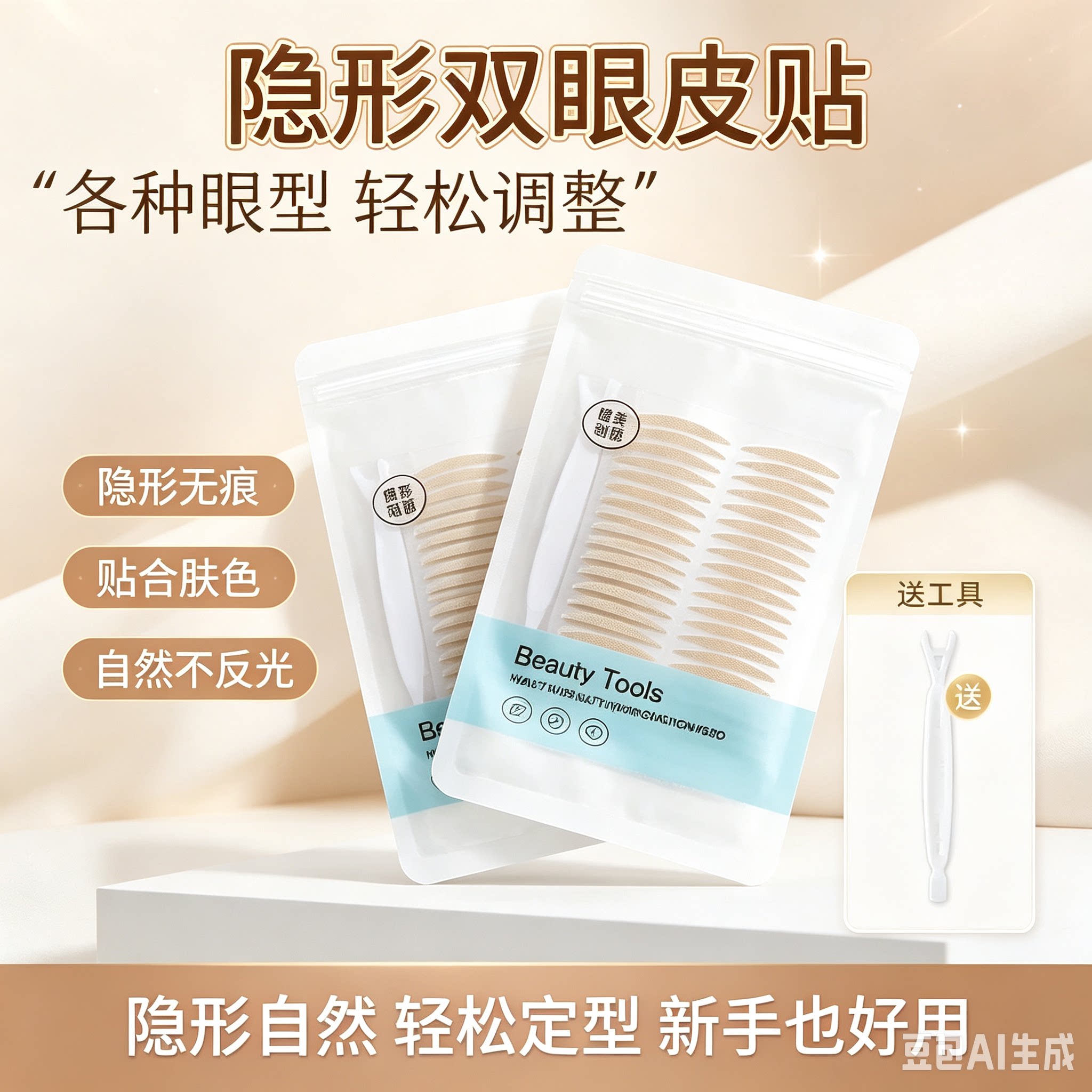 官方旗舰店正品极细双眼皮贴女无痕自然超隐形内双大眼专用