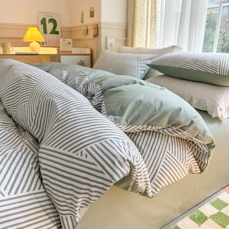 纯棉被套单件180x200x230cm全棉1.8被罩7x7可定制定做尺寸1米8x2