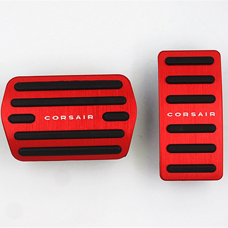 适用于林肯冒险家油门刹车踏板冒险家内饰改装防滑刹车金属脚踏板