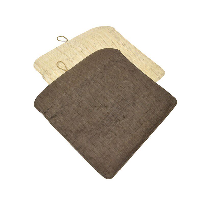 手拿文件袋手工苎麻公文包电脑包文件夹收纳包商务办公会议袋定制