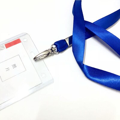 15cm胸牌卡套挂绳学生校卡带工作牌厂牌公交卡展会证挂绳100条