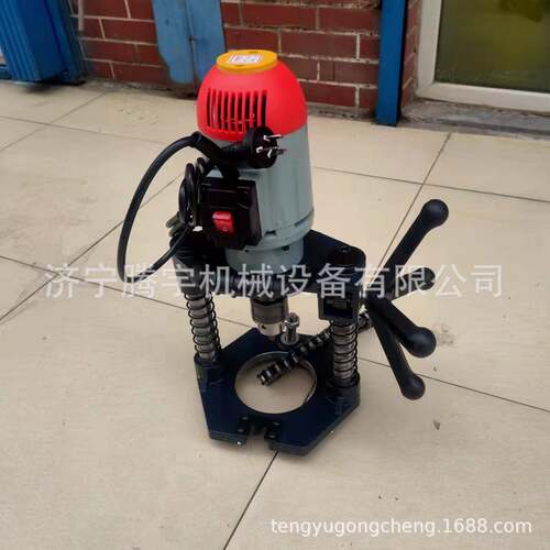 电动链条式开孔机镀锌管管道开孔器 消防管道打孔机出口