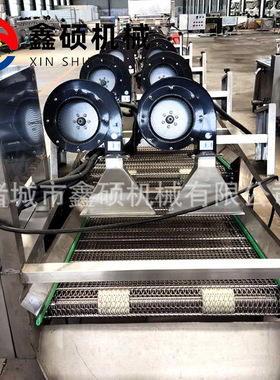 全自动酱料包翻转风干成套设备 翻转式风干机 软包装食品清洗烘干