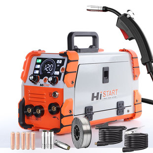 跨境电焊机新品无气二保焊电焊机110-220V二保焊一体机